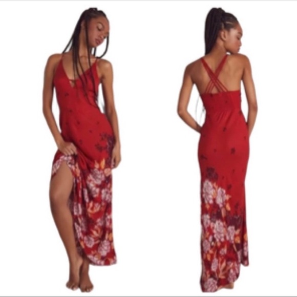 Free People GET TO YOU MAXI DRESS NWT - Picture 9 of 12